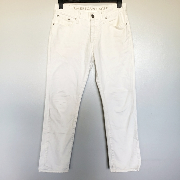 American Eagle White Denim Jeans - Picture 1 of 12